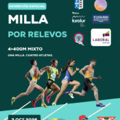 UNA EXHIBICIÓN ESPECIAL DE RELEVOS EN LA MILLA DE BERANGO