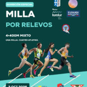 UNA EXHIBICIÓN ESPECIAL DE RELEVOS EN LA MILLA DE BERANGO