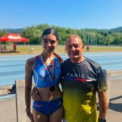 ANE BARRIOS SUBCAMPEONA DE BIZKAIA SUB16 EN 300M.L.